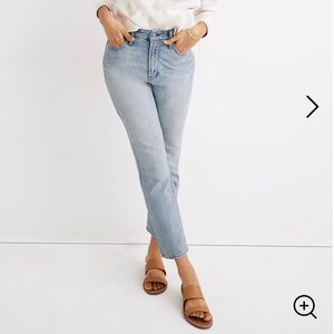 NWT Madewell Curvy Perfect Vintage Jean Fitzgerald